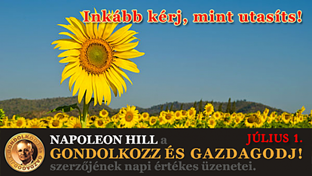 Napóleon Hill - Júl.01.
